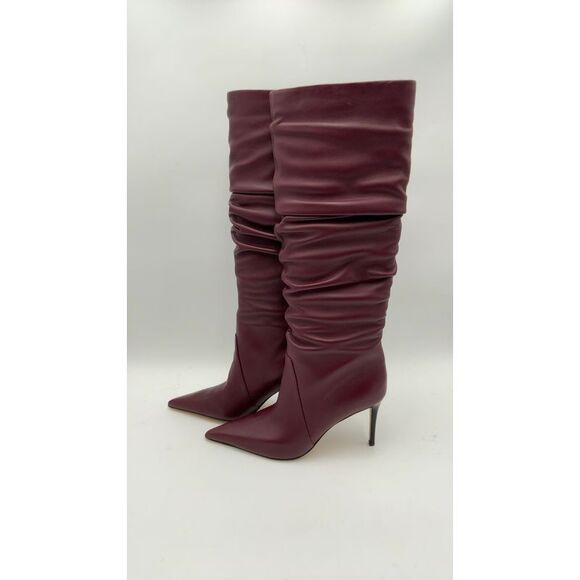 Michael Kors Shoes - Michael Kors Women Dawn Leather Boot Oxblood 9